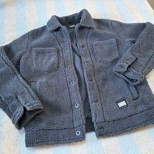 UGG Men's Janson Sherpa Charcoal Jacket